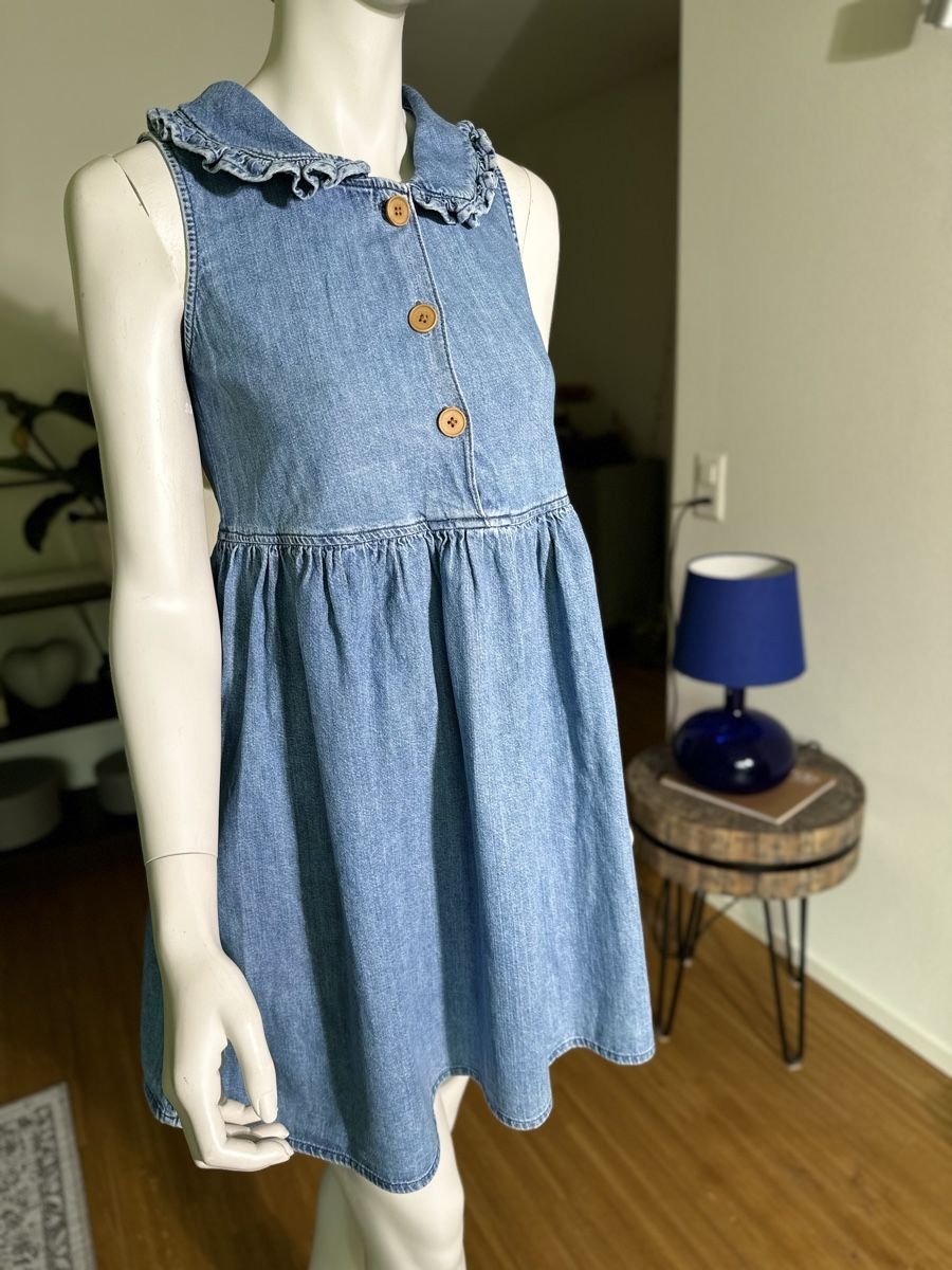 Vestiti: Schönes Denim-Damenkleid von MLH Jeans – Usato da Adliswil venduto da RicPro