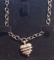 Swarovski Armband mit Herz Anhänger 19 cm
