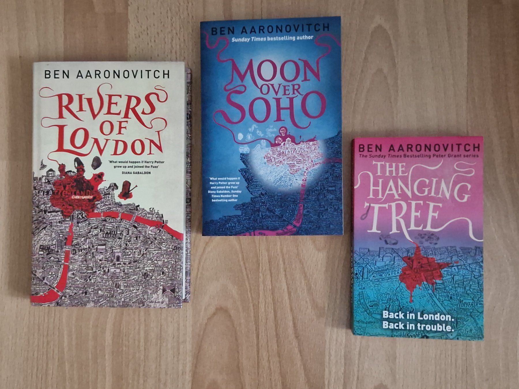 Libri: Ben Aaronovitch Peter Grant Novels London – Usato da Neuhausen am Rheinfall venduto da Alchimista