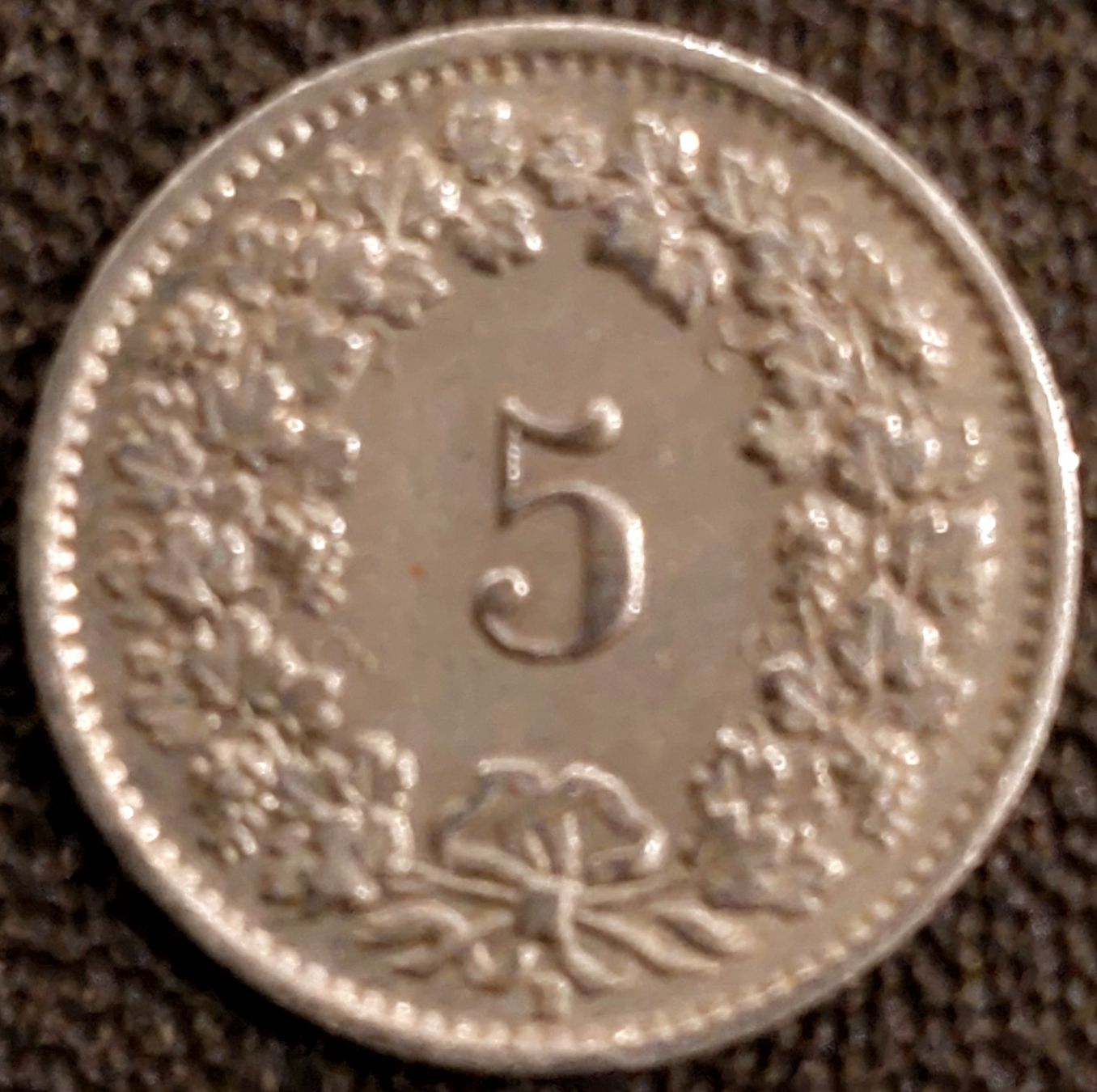 Tutti le monete: 5 Rappen 1977 – Usato da Arch venduto da coinsandmore 1