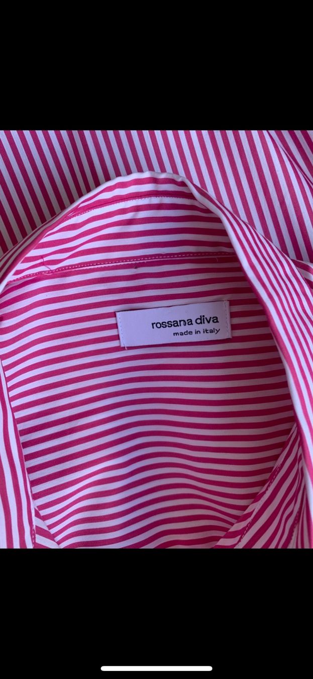 Camicette: Superbe blouse 75%coton ROSSANA DIVA rayée rouge/blanc t. – Nuovo (secondo la descrizione) da Martigny venduto da only__you 7