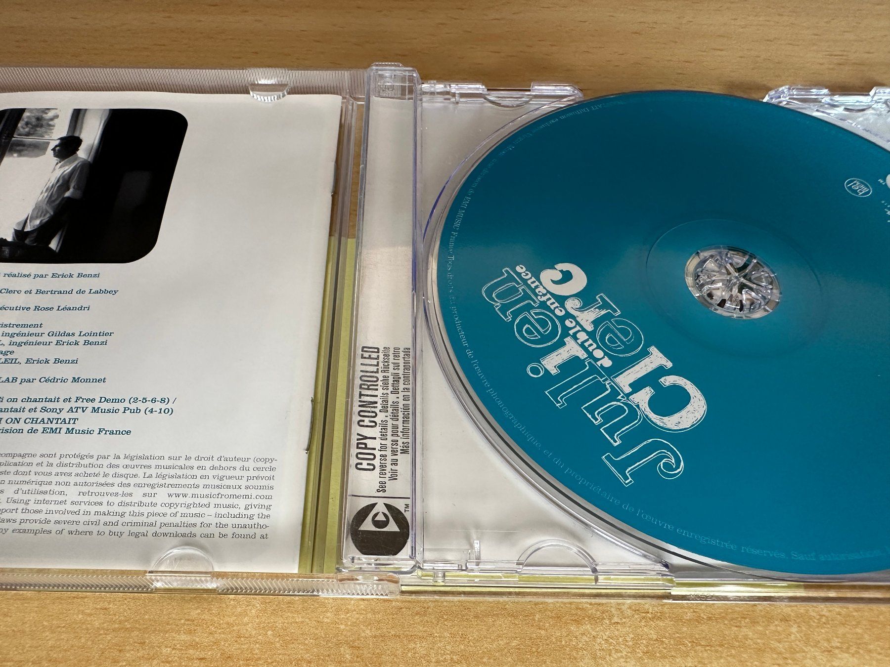 CD: Julien Clerc – Double Enfance – Usato da Rikon im Tösstal venduto da Alpenmutz 2