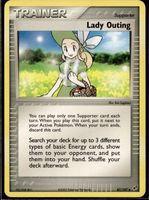 Lady Outing EX Deoxys 87/107 Pokemon EN