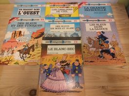 Lot de 7 Bandes Dessinées Les Tuniques Bleues Brochées