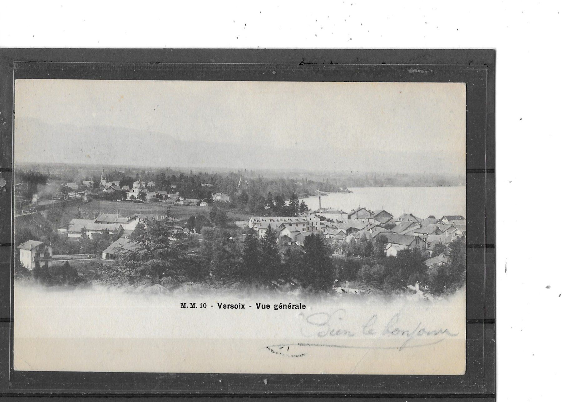Cartoline postali: GE Versoix 1904 – Usato da Schocherswil venduto da Wilare