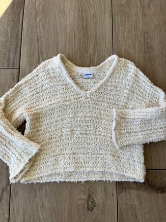 NOISY MAY Strickpullover weiss / creme