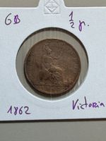 GB - 1/2 penny - 1862 - Victoria 