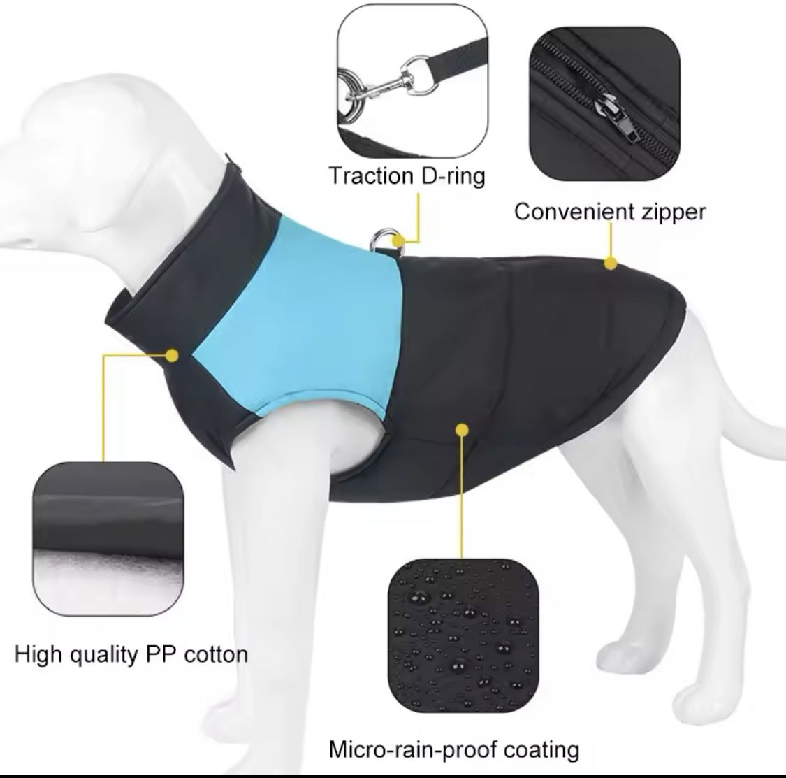 Abbigliamento: Hundemantel orange/schwarz – Nuovo (secondo la descrizione) da Root venduto da NaBr76 1
