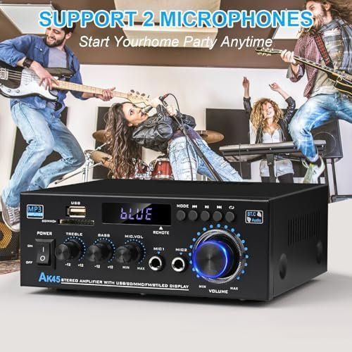Verstärker: HiFi-Verstärker Mini Bluetooth Stereo Audio Verstärker – Neu und originalverpackt aus Hundwil von Pakethase 5