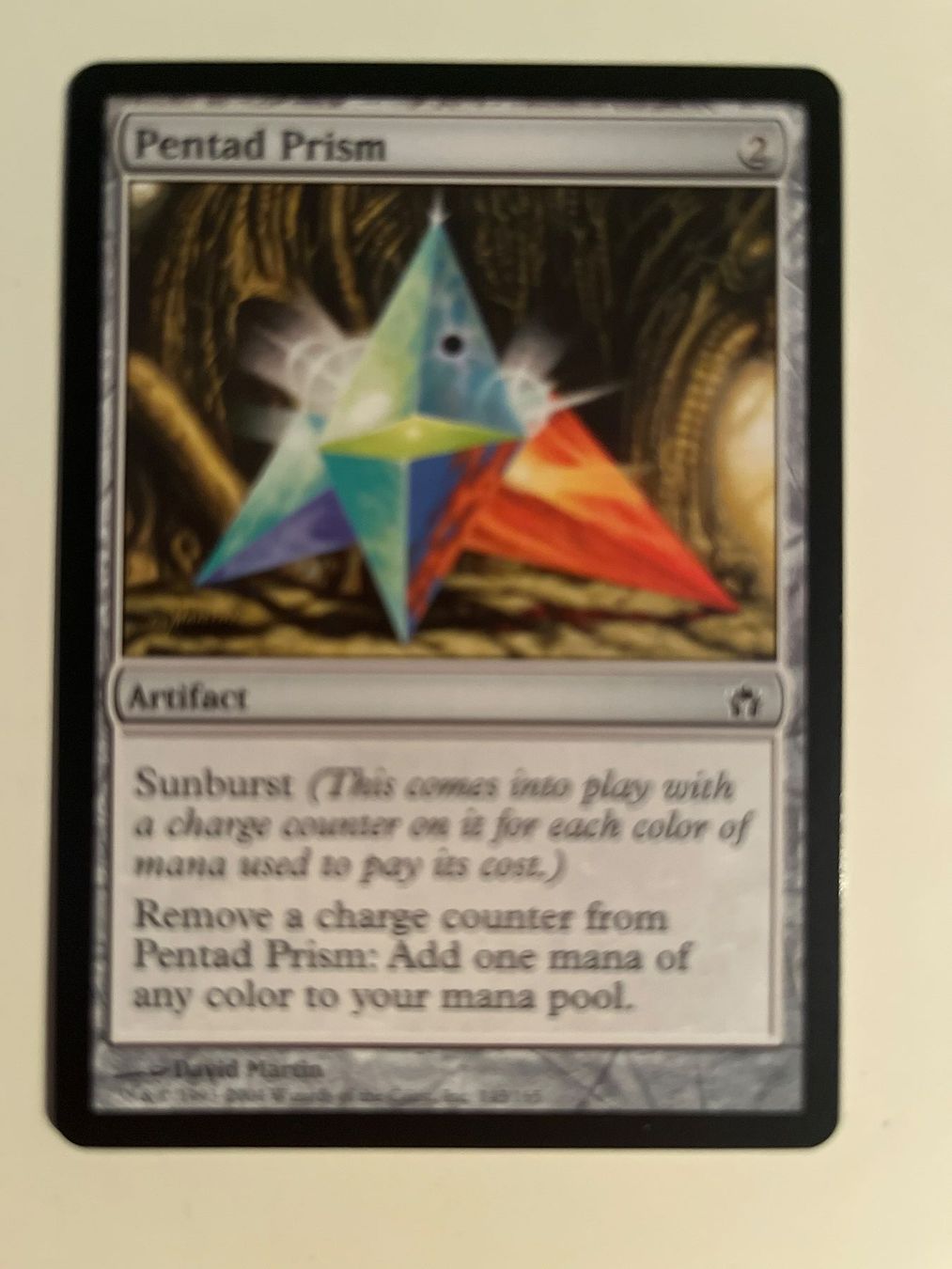 Magic The Gathering Carte collezionabili: 1 x Pentad Prism - Magic: The Gathering - MtG – Usato da Kriens venduto da Shadi1980