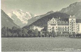 Interlaken - Hotel Savoy + ca. 1910