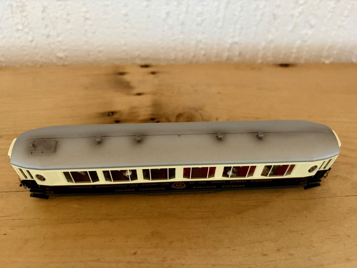 BEMO MOB Salonwagen Pullman Express Pirovino Finish 4 Wagen (Neu ...