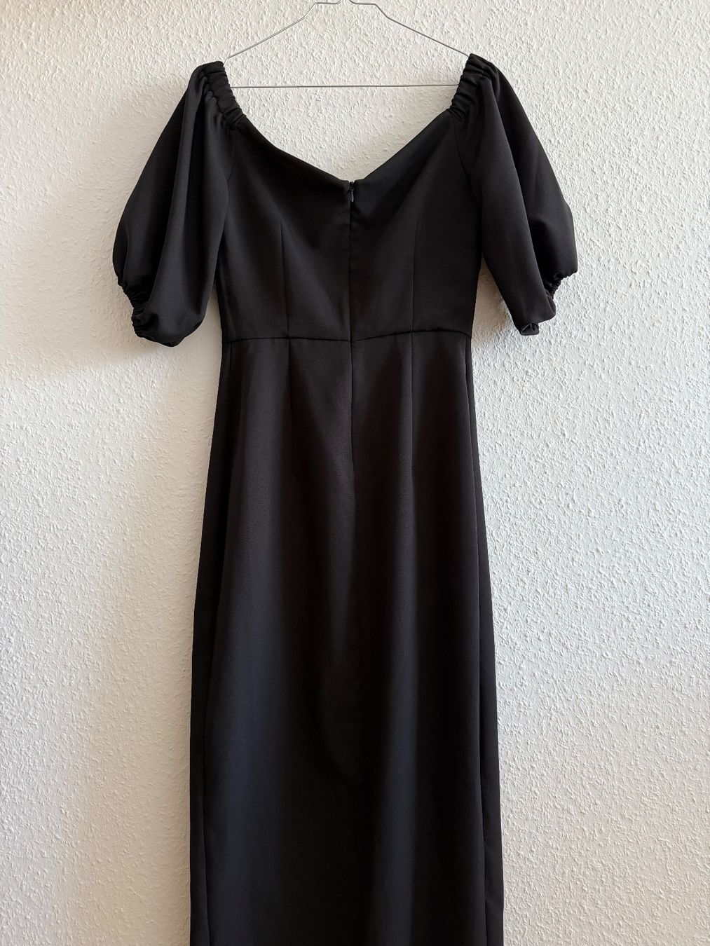 Vestiti: Robe noire élégante à manches bouffantes - Taille S – Nuovo (secondo la descrizione) da Genève venduto da kri_v92h 2