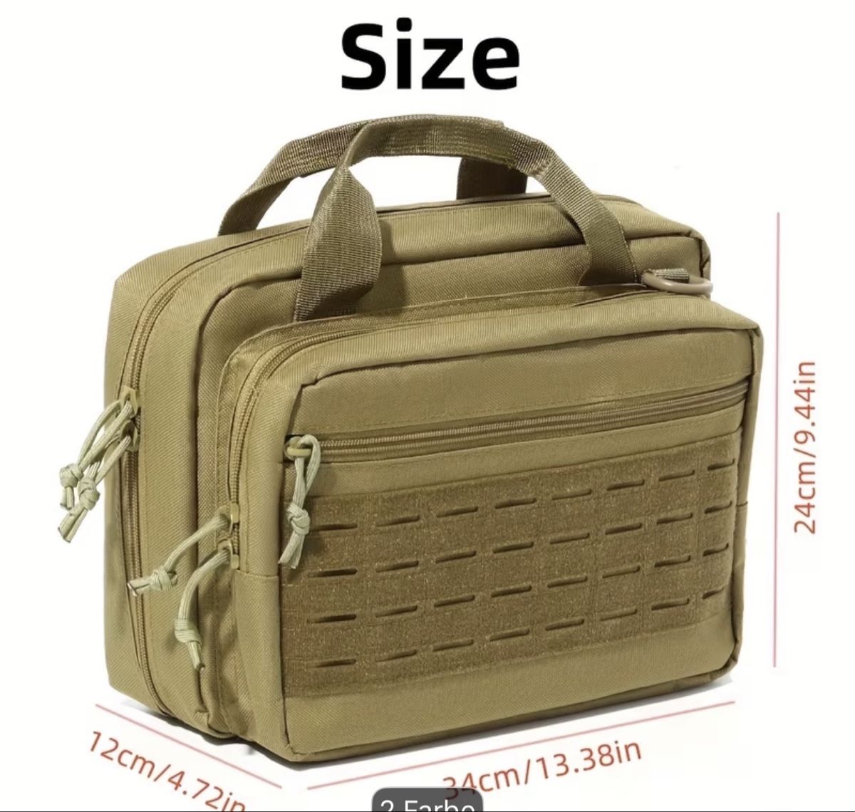 Tiro a segno: Schiessstandtasche sehr praktisch NEU – Nuovo e nell'imballaggio originale da Elsau venduto da isidobrany09 2
