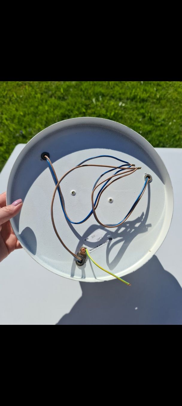 Lampadari & plafoniere: Vintage Spot Lampe, Deckenlampe, Weiss – Usato da Niederlenz venduto da DaveDasWahnsinn 4