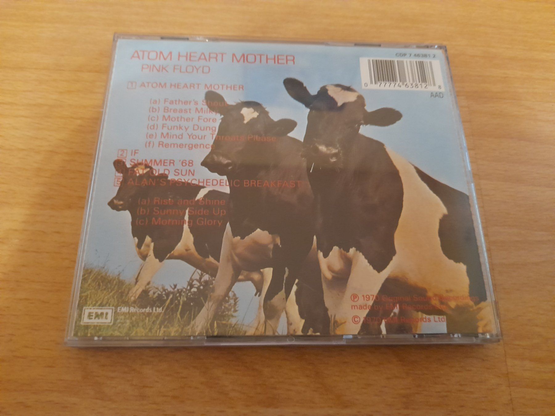 CD: CD Pink Floyd Atom Heart Mother – Usato da Lustmühle venduto da chevi03 2