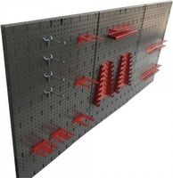 Werkzeugwand Lochwand Metall 3tlg.