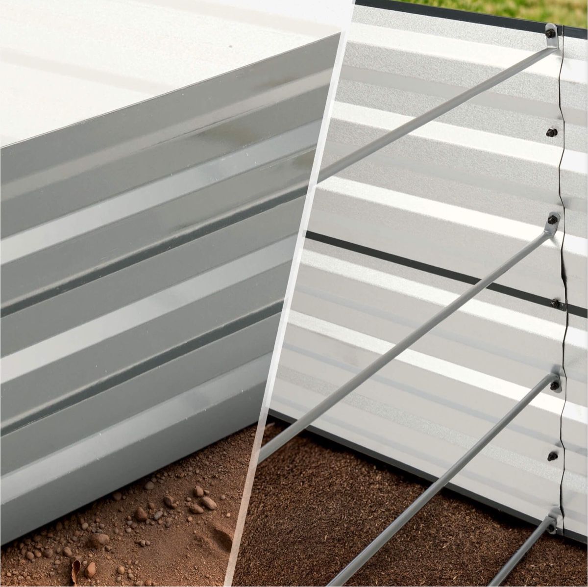 Blumentöpfe: Metall Hochbeet 180 x 90 x 45 cm – Neu und originalverpackt aus Amriswil von JaJa-Express 4