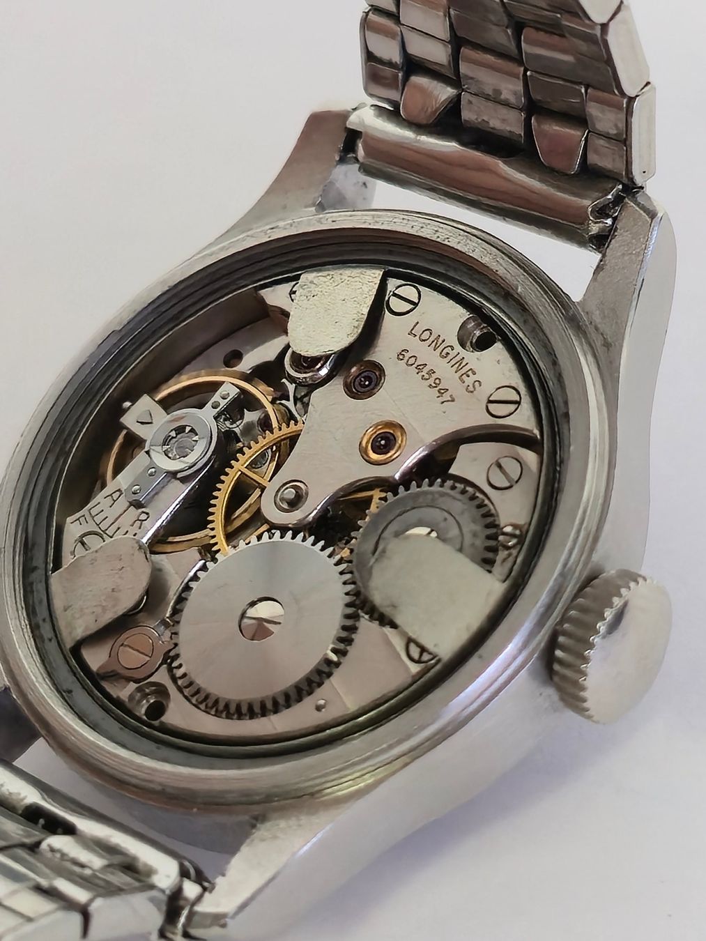 Longines Uhren: Longines Tre Tacche Ref. 2525 Black Gilt Dial – Gebraucht aus Dietlikon von sop_qr7v 4