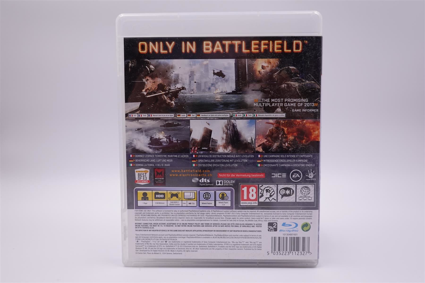 Sony Giochi: Battlefield 4 (PS3) – Usato da Herisau venduto da ZelliZone 1