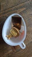 Kinder Joy Figur One Piece Monkey D. Luffy gold. Wanted.