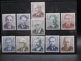 DDR 1974 Persönlichkeiten Arbeiterbewegung **