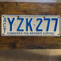 🇦🇺 Australien - ACT / Canberra YZK-277 - Autoschild 