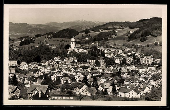 Cartes postales: AK Heiden, Blick auf den Ort – D'occasion à Berlin par bartko-reher