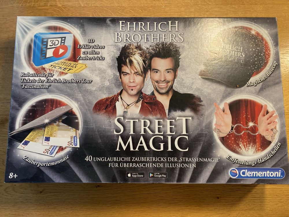 Ehrlich Brothers Street Magic Zauberkasten Komplett (Gebraucht) in ...