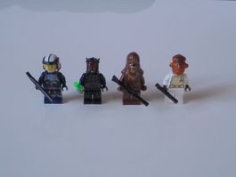 LEGO - 4 - TOLLE - STAR - WARS - FIGUREN