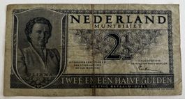 Holland 2.5 Gulden 1945