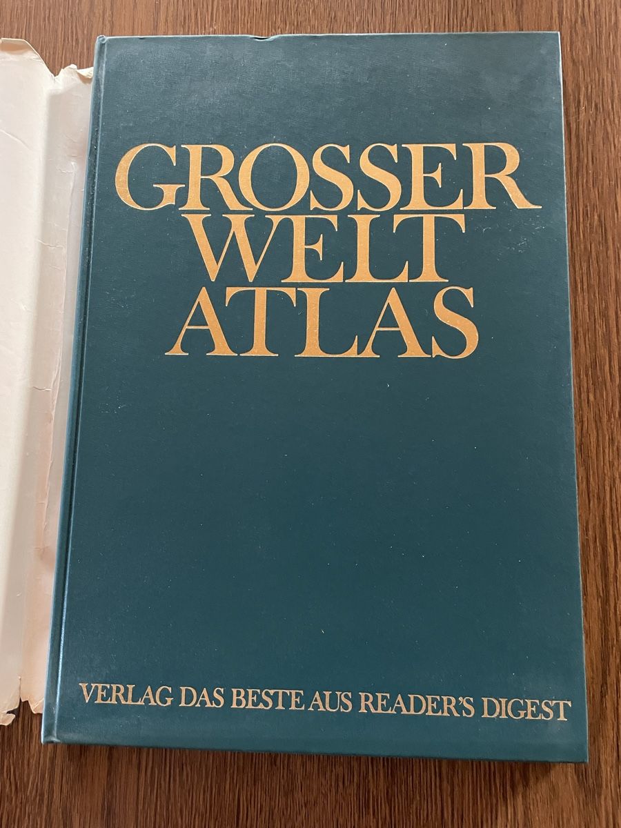 Libri: Grosser Weltatlas - Reader's Digest 1971 – Usato da Wyssachen venduto da Hahe89 1