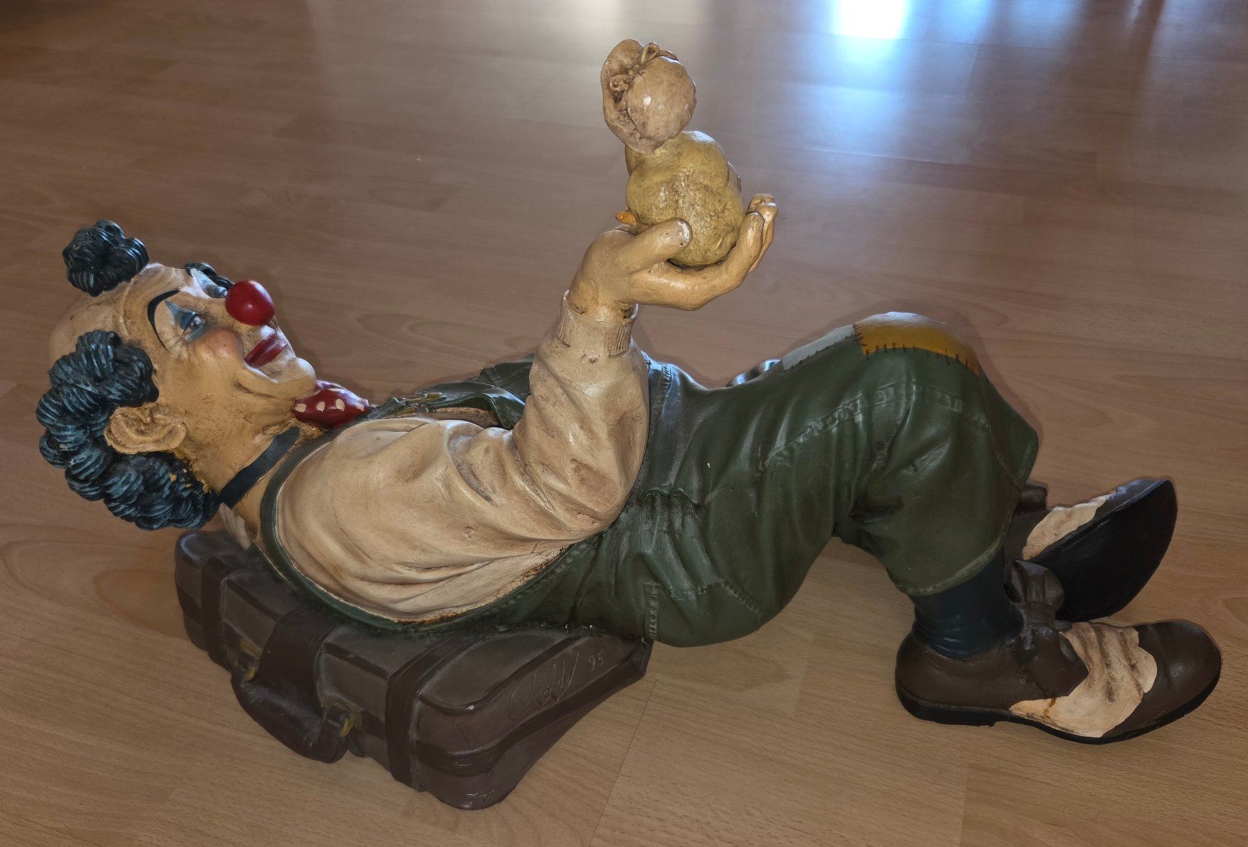 Statuette: grosse Clownfigur von Jun Asilo 95 – Usato da Gossau SG venduto da tenerife11 2