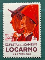 Vignette "IX Festa delle Camelie, Locarno"  2-3 aprile 1932