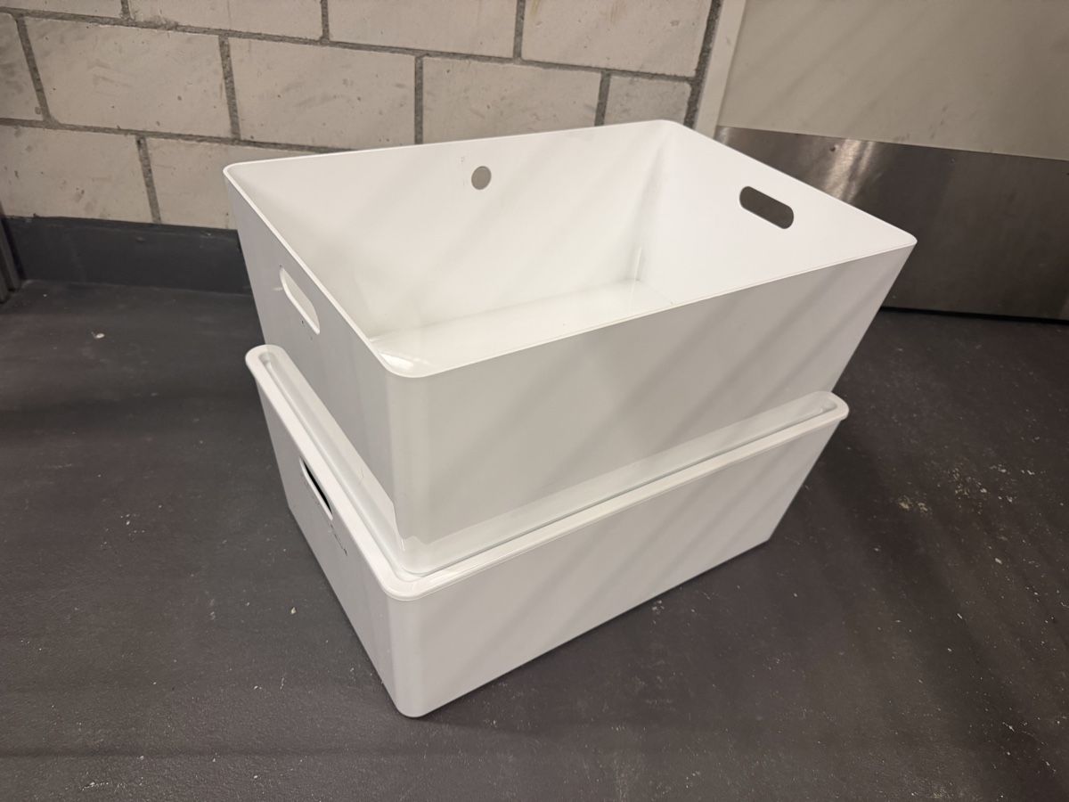Altro in Decorazioni & Accessori: IKEA Kuggis Box mit Deckel x 2 – Usato da Zürich venduto da z00mie 1