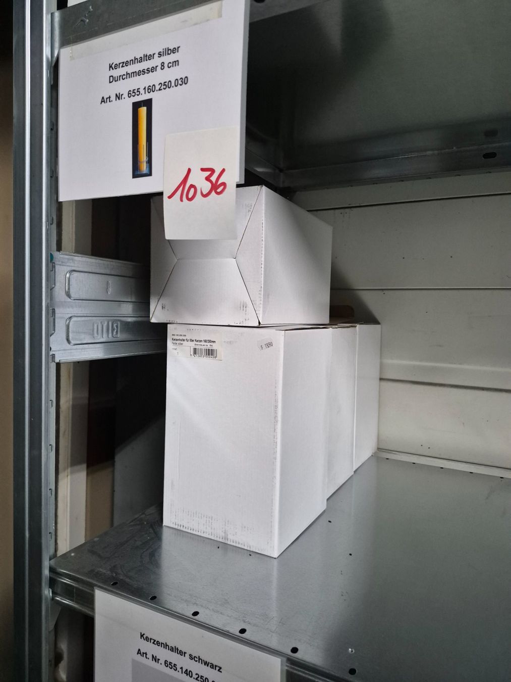 Portacandele: 1036 Posten Kerzenständer aus Liq – Nuovo (secondo la descrizione) da Derendingen venduto da Meisterstuecke