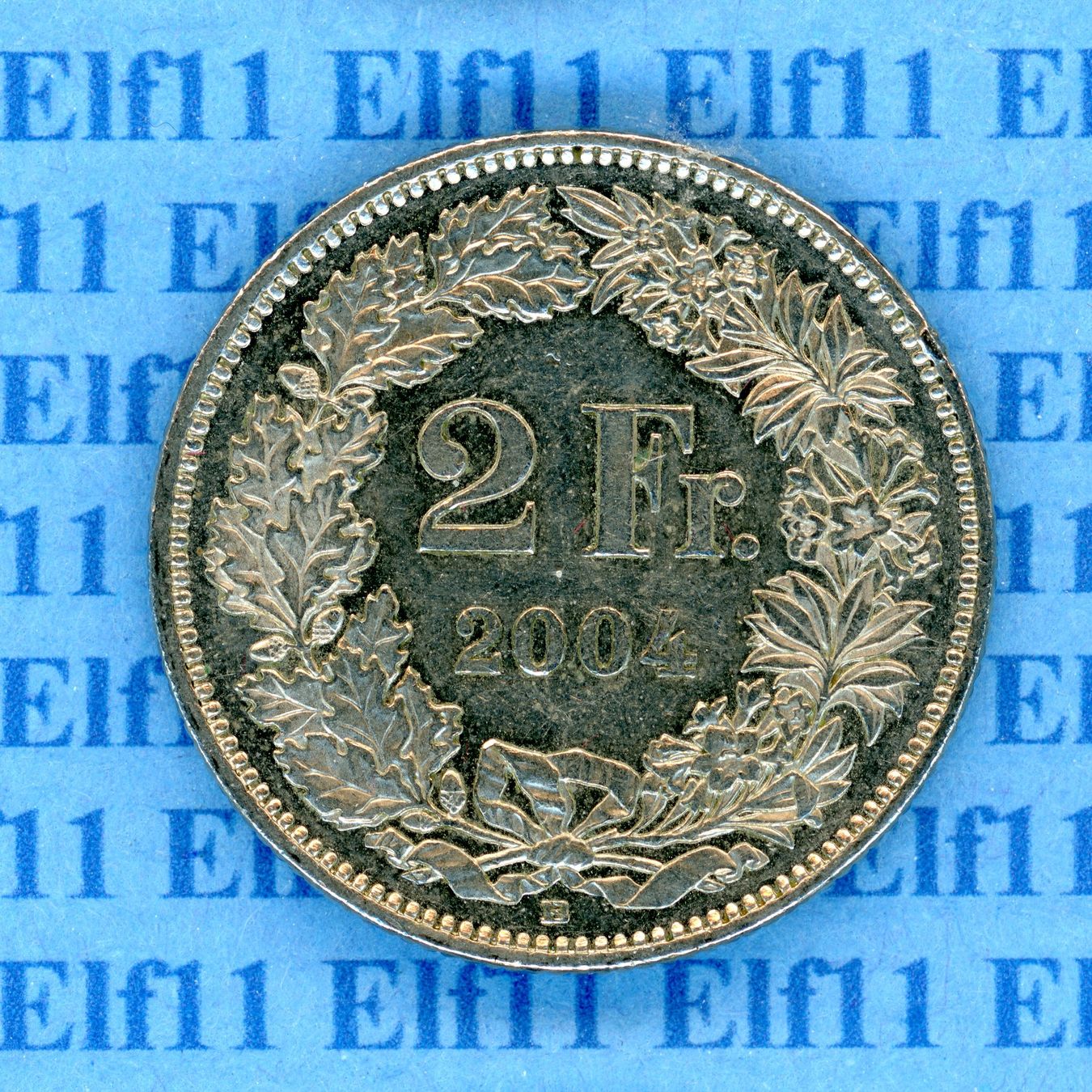 Tutti le monete: CHF___2.00 2004 -vz 2 Franken – Usato da Widnau venduto da Elf11