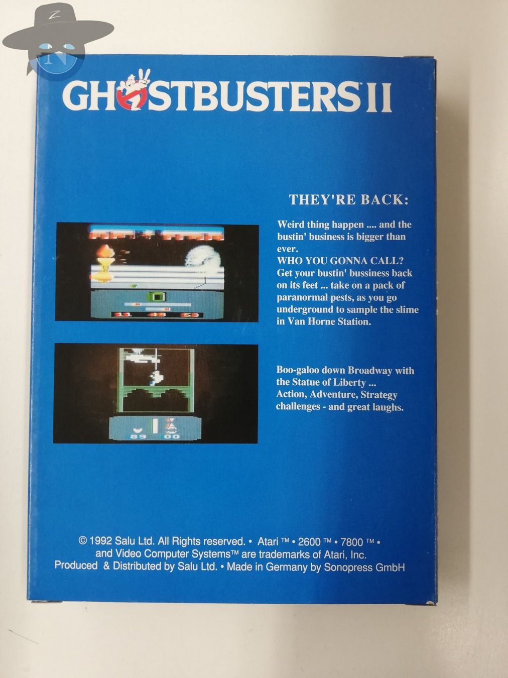 Atari Giochi: Ghostbusters 2 II  / Atari VCS 2600  / ev. neu - nos ? – Usato da St. Gallen venduto da zorro_dc 1