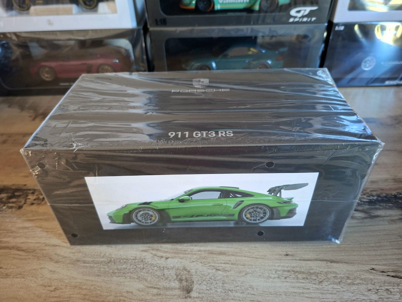Porsche Modellini d'auto: Porsche 911 (992) GT3 RS Python Green Limited Édition NOREV – Nuovo e nell'imballaggio originale da La Joux FR venduto da Pepere5 9