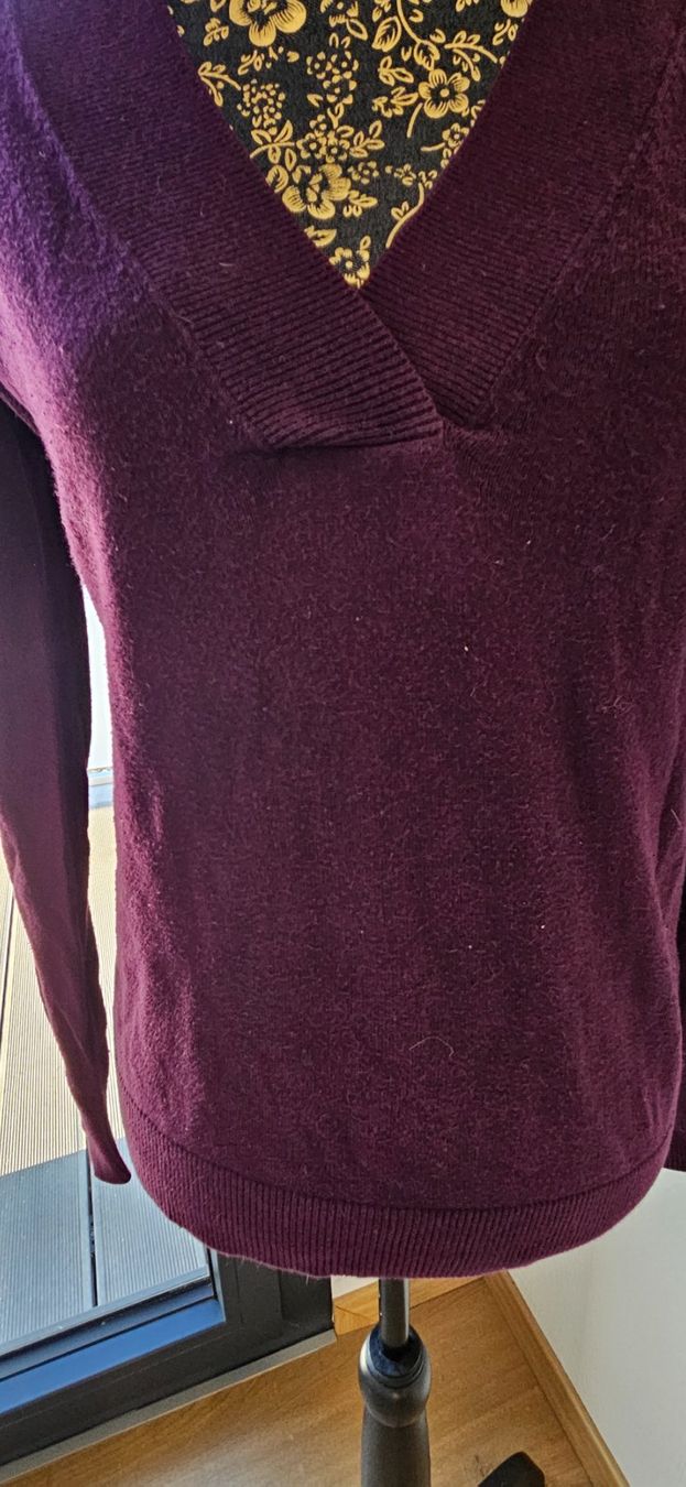 Maglioni & Felpe: Pull bordeaux en Cashmere - Bordeaux – Usato da Riddes venduto da LuXuriousExcess 1