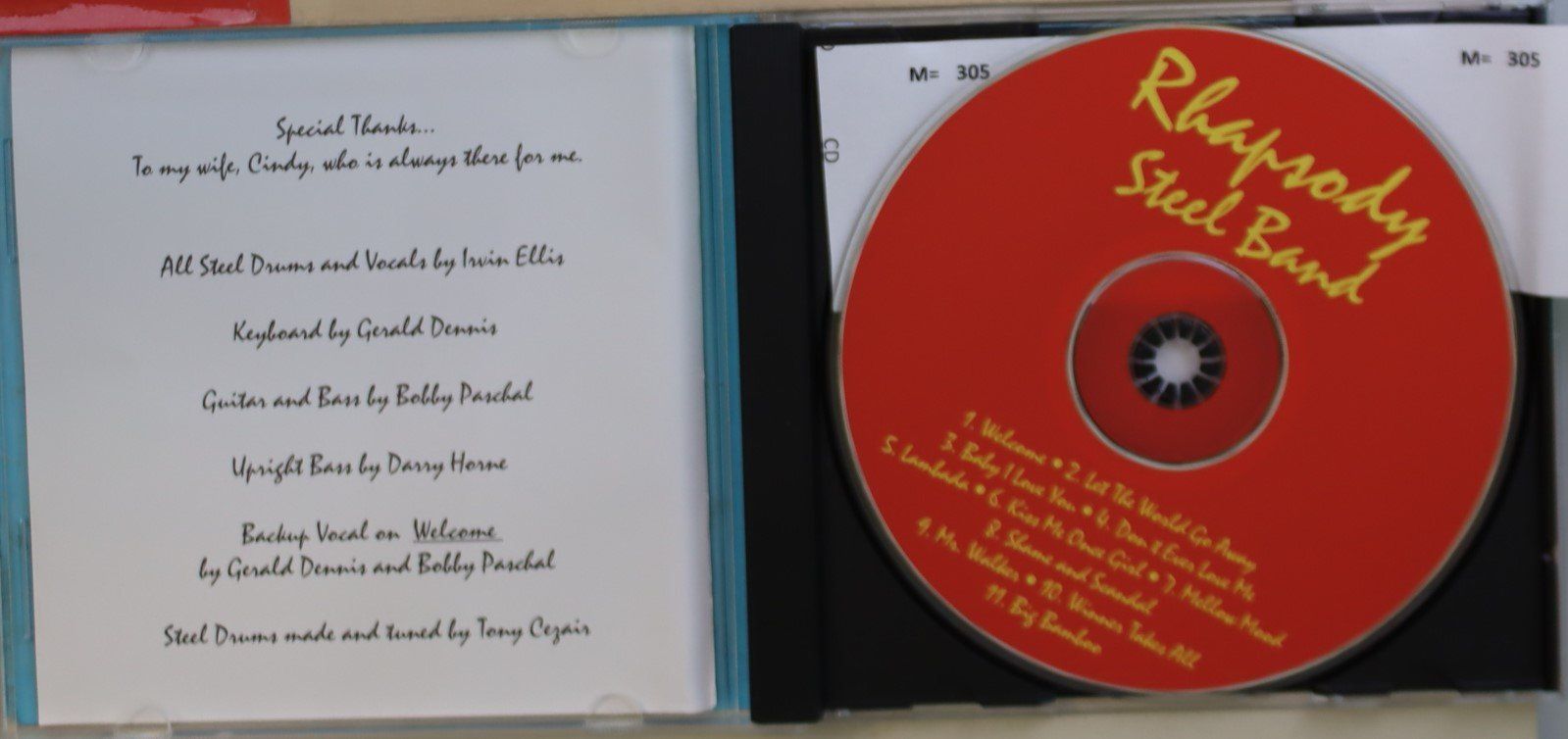 CDs: Rhapsody Steel Band – Gebraucht aus Luzern von CONTENTI 1
