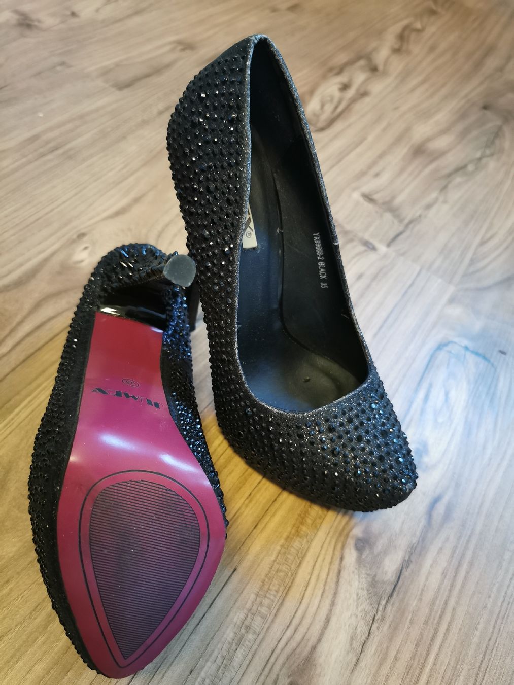Scarpe da donna: Pumps, 35, Schwarz mit steine – Nuovo (secondo la descrizione) da Effretikon venduto da Movie99 6