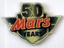 50 Jahre Mars Pin