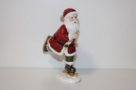 Lustiger Weihnachtsmann, liebevolle Handarbeit, Dekoration