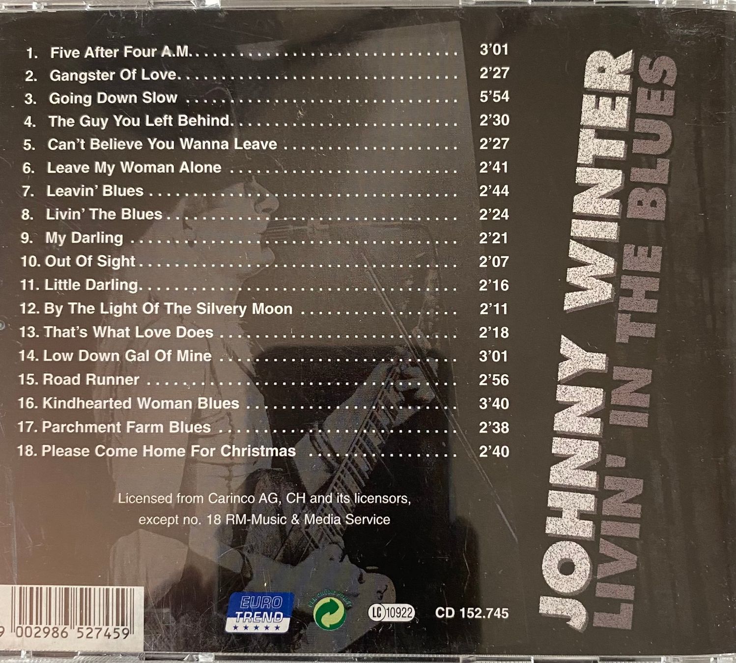 CDs: CD Johnny Winter – D'occasion à Bottmingen par Chw 1