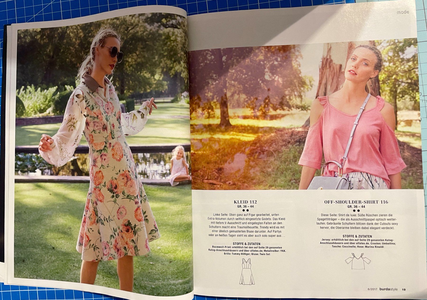 Cartamodelli: Burda Style 06/2017 – Usato da Neuendorf venduto da Knopfi 7