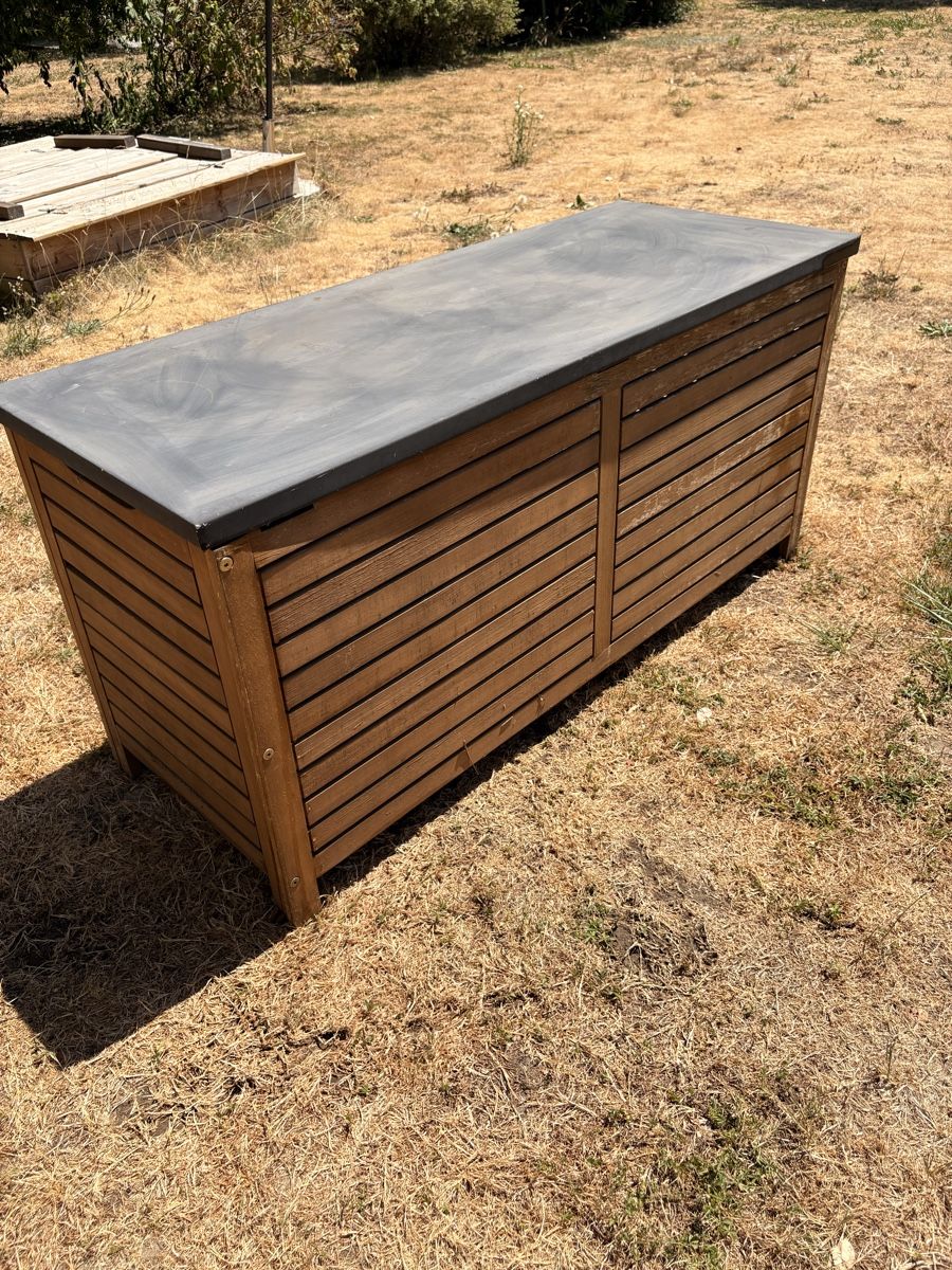 Auflagenboxen: Holz Gartenbox FSC – Gebraucht aus Büren an der Aare von RahSte18