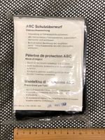 Schweizer Armee ABC Schutzüberwurf Pelerine Schutzanzug