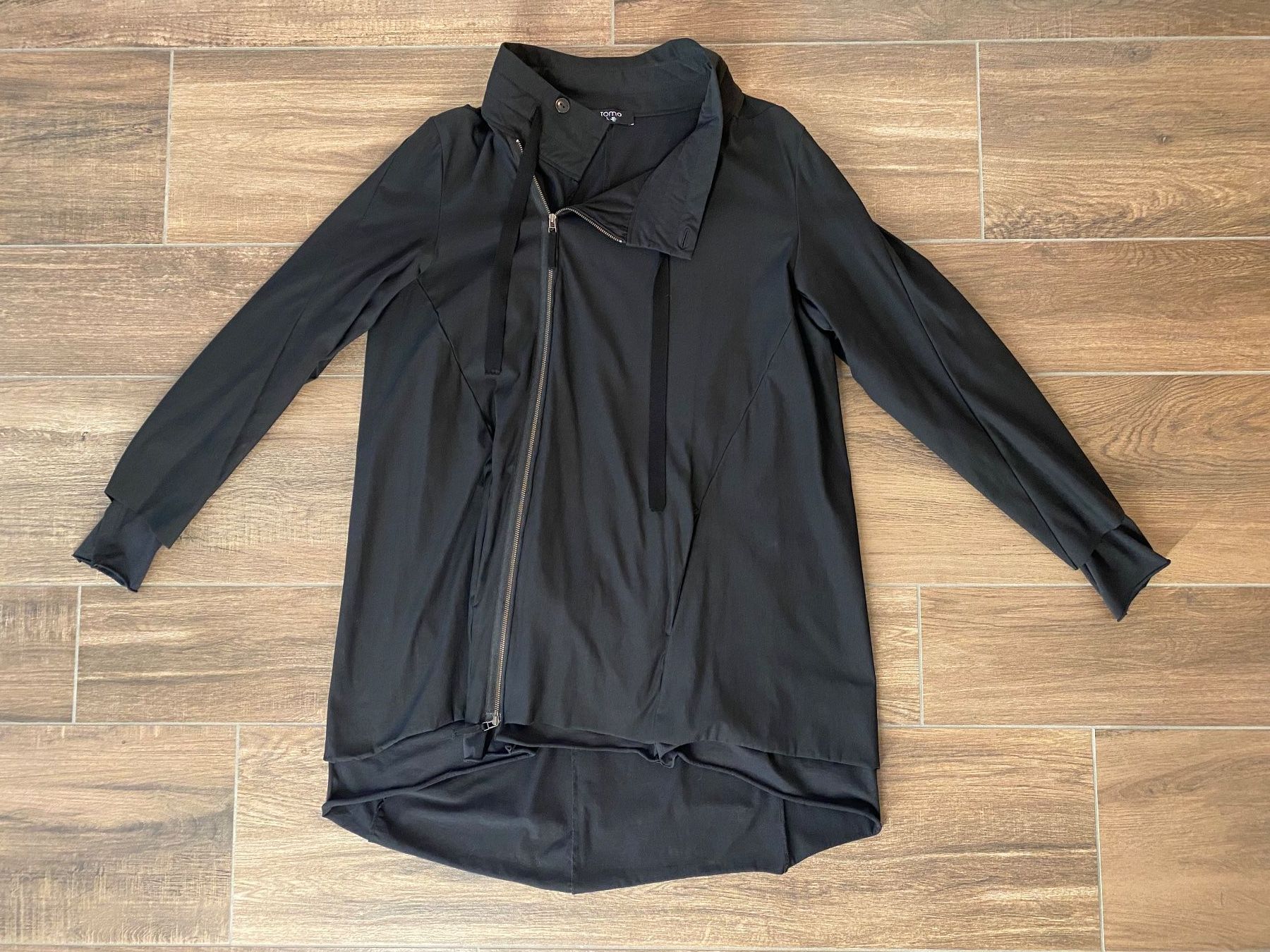 Jacken: Tomo Tunika oder Jacke schwarz NEU Gr. 46 zu Rundholz – Neu (gemäss Beschreibung) aus Arlesheim von san_w9vr