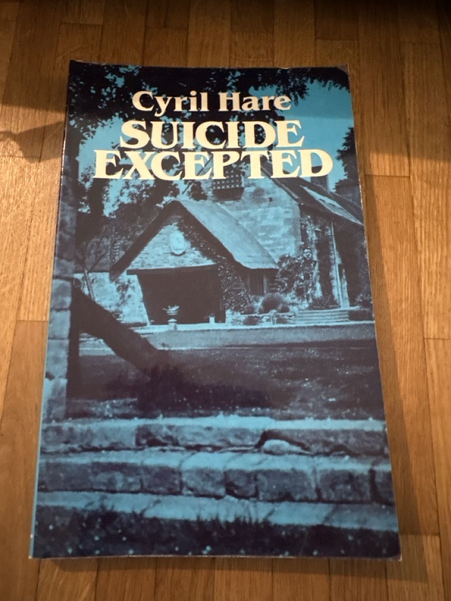 Libri: Cyril Hare Suicide Excepted Buch antiquarisch – Usato da Goldach venduto da ale_d56d